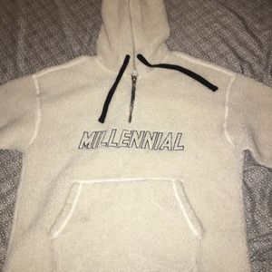 women’s wool hoodie